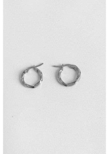 Kıvrımlı Gümüş Şarnel Küpe fiyatları