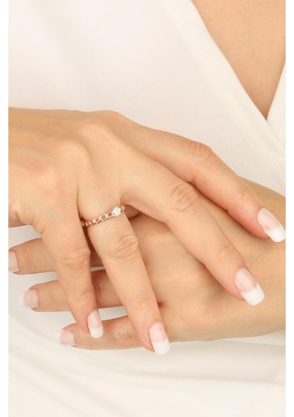 Tek Taşlı Gümüş Yüzük fırsatları