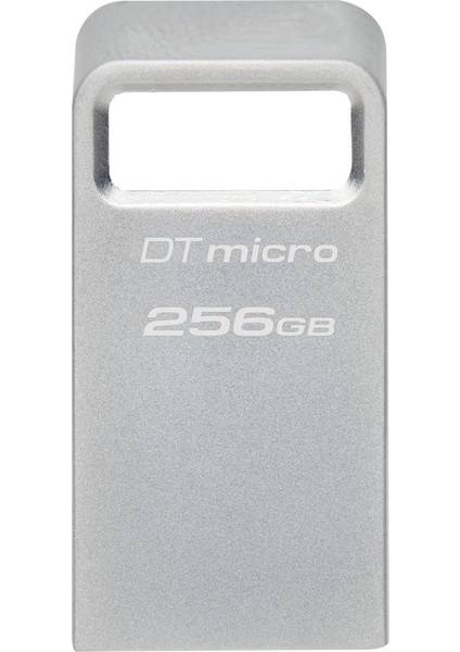 256GB Datatraveler Micro DTMC3G2/256GB 200MB/S Metal USB 3.2 Gen 1 USB Flash Bellek