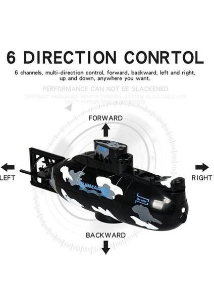 Denizaltı Tekne Oyuncak Uzaktan Kumanda (Yurt Dışından)