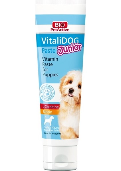 Bio Pet Active Vitalidog Yavru Köpek Vitamin Pasta