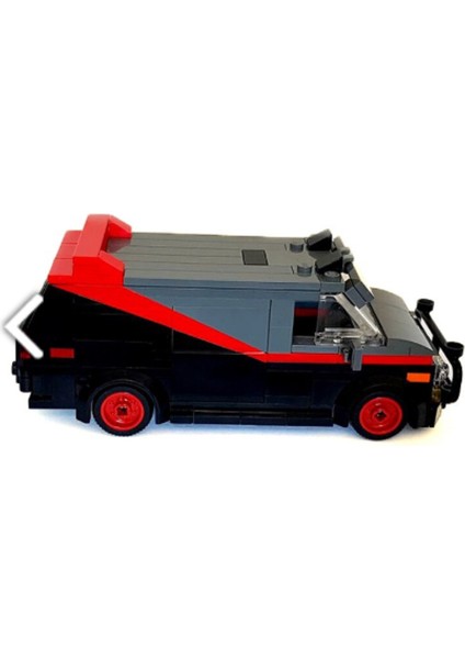 Minifig Yangın Motoru Füze Araba (Yurt Dışından)