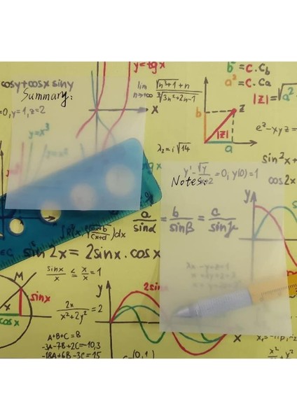 100 Adet 7x7 cm Yapışkansız Şeffaf Aydınger Küp Not Kağıtları Tasarım Grafik Ofis Ders Kitaplarında Yazmak Için