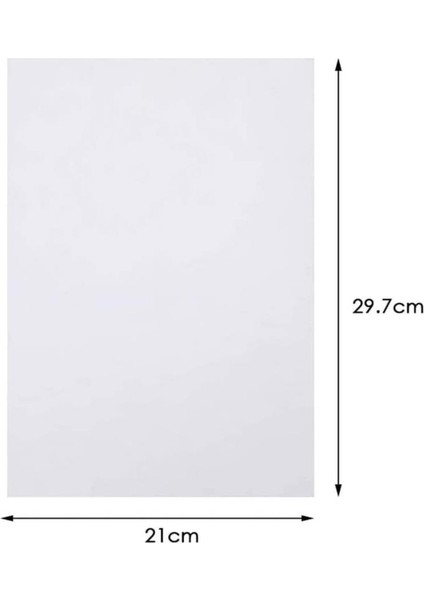 100 Adet A4 92 gr Optimum Kalınlık Tasarım Grafik Için Şeffaf Aydınger Karbon Grafit Çizim Kağıdı