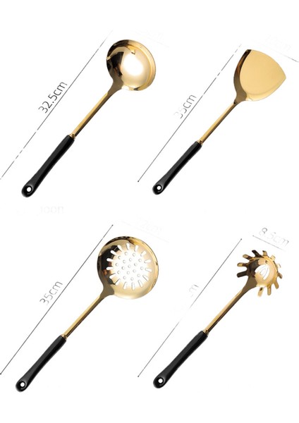 Seramik Kolu Mutfak Eşyaları Pişirme Eşyaları Set Isıya Dayanıklı Pişirme Aracı Setleri (Yurt Dışından)