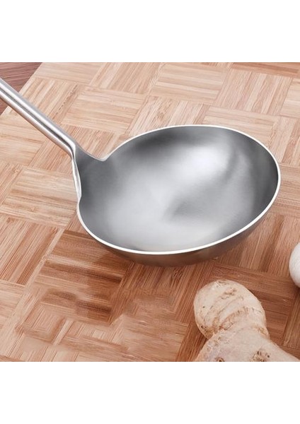 Profesyonel Paslanmaz Çelik Şef Pişirme Servis Wok Kaşık, Uzun Kolu Çorba Kaşık Kepçe Pişirme Aracı Setleri (Yurt Dışından)