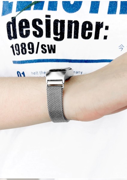 Xiaomi Mi Band 7 Uyumlu Kordon Metal Manyetik Hasır Örgülü Çelik Mıknatıslı Kayış modelleri