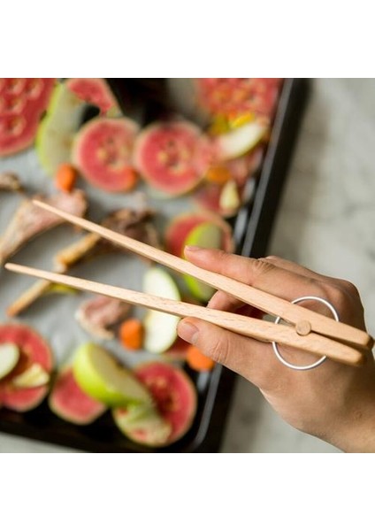 3 Adet Salata Sunucusu Ahşap Salata Maşaları Servis Kaşık Seti (Yurt Dışından)