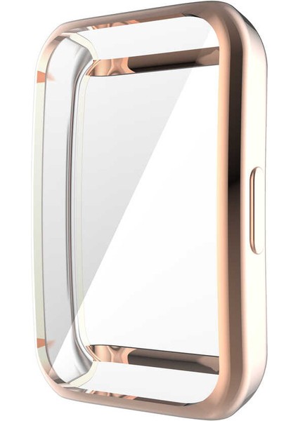Huawei Band 7 Watch Kasa Tam Kaplar Koruyucu Koruyucu Silikon Kap modelleri