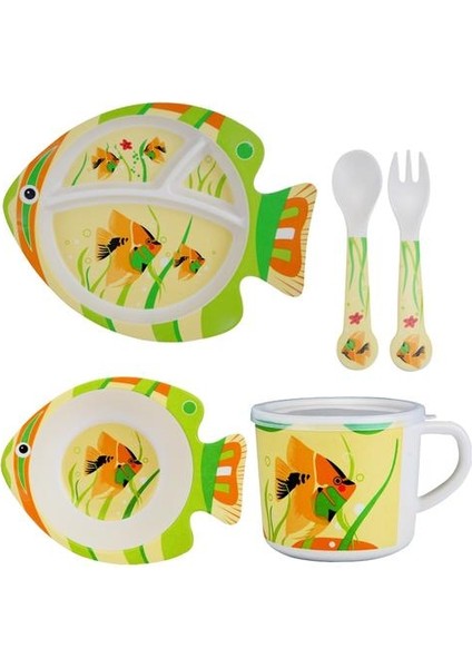 Bambu Çocuk Yemek Takım (Yurt Dışından)