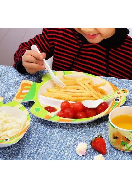 Bambu Çocuk Yemek Takım (Yurt Dışından) modelleri