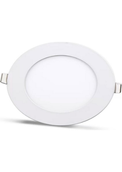 12 Watt Sıva Altı Yuvarlak Slim LED Panel Gün Işığı