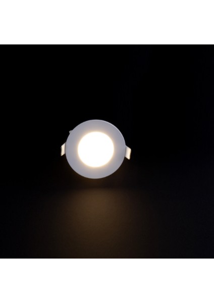 12 Watt Sıva Altı Yuvarlak Slim LED Panel Gün Işığı
