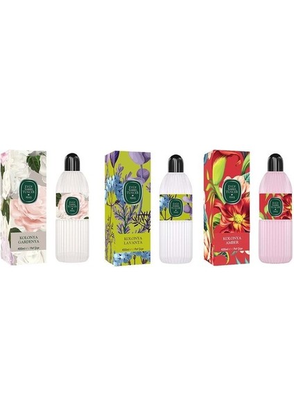 Kolonya Gardenya, Beyaz Çay ve Lavanta Pet Şişe 400 ml