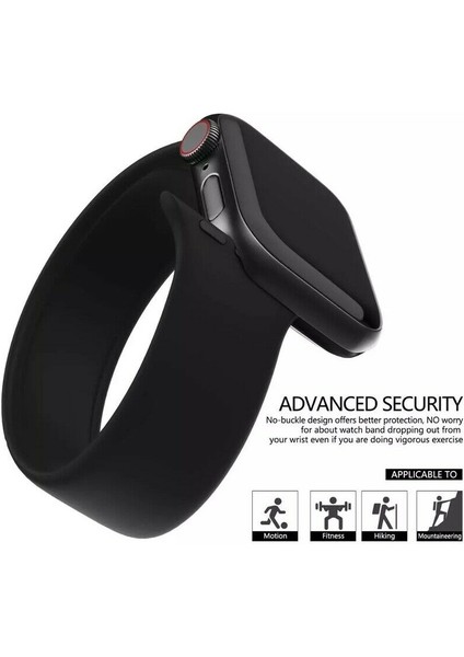 Apple Watch 44 mm Için Solo Loop Silikon Kayış-Kordon Medium fırsatları