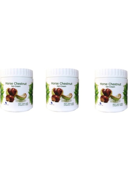 Care At Kestanesi Kremi 500 ml Horse Chestnut Gel-Cream x 3 Adet