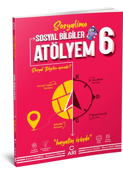 6.Sınıf Sosyalimo Sosyal Bilgiler Atölyem Soru Bankası