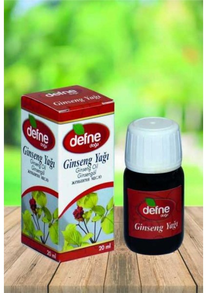 Defne Doğa Ginseng Yağı 20 ml