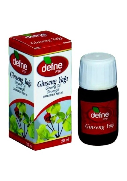 Defne Doğa Ginseng Yağı 20 ml