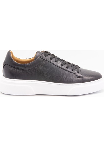 23K 2501 Siyah Erkek Ayakkabı Casual