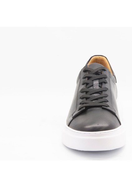 23K 2501 Siyah Erkek Ayakkabı Casual