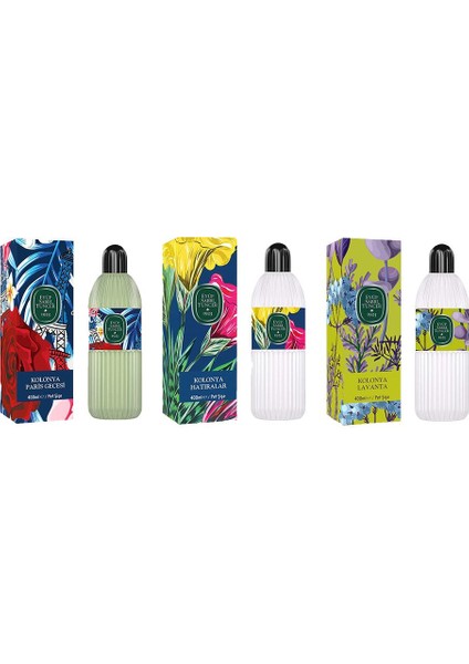 Kolonya Paris Gecesi, Hatıralar ve Lavanta Pet Şişe 400 ml