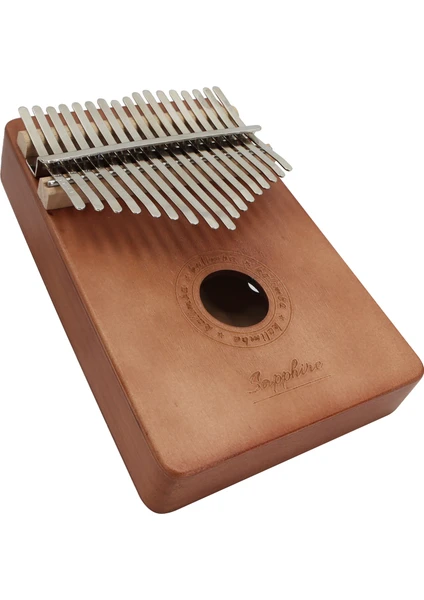 Jk-05 17 Tuşlu Kalimba Saklama Kabı Akort Çekici Tırnak Penası