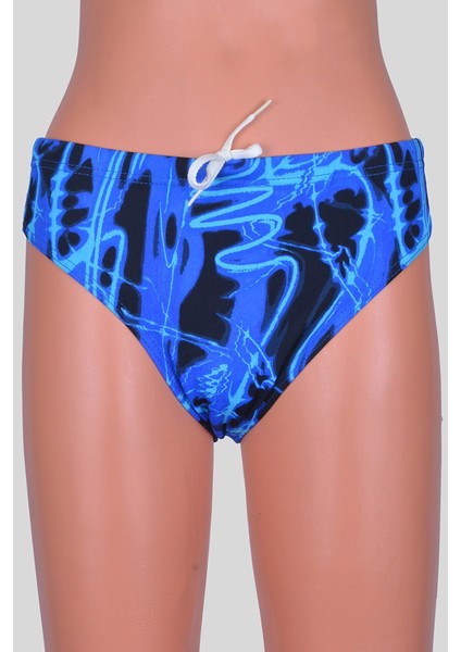 Ayl Erkek Çocuk Desenli Slip Mayo 103-İPLİ-D-9