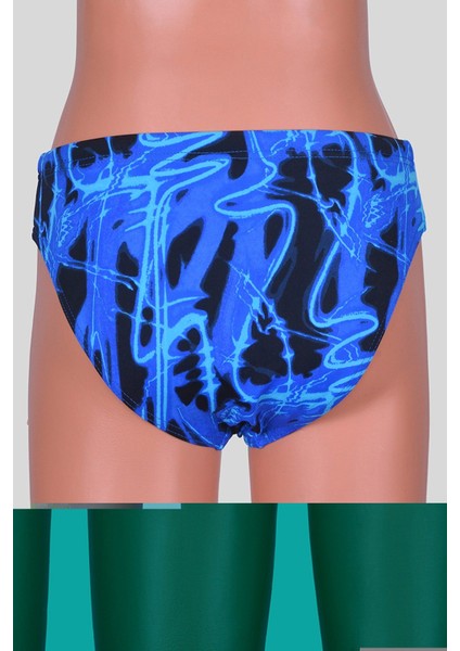 Ayl Erkek Çocuk Desenli Slip Mayo 103-İPLİ-D-9