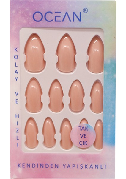 Takma Tırnak Tak ve Çık Kendinden Yapışkanlı - 767
