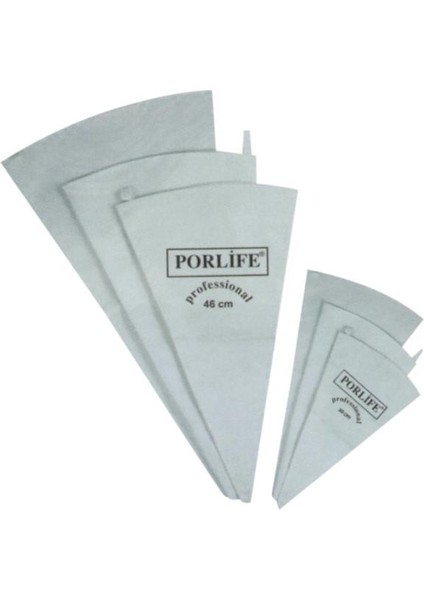 Porlife Bez Krema Torbası 34 cm