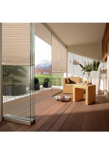 Cam Balkon ve Ofis Perdesi Plise Perde Katlanır Perde fiyatları