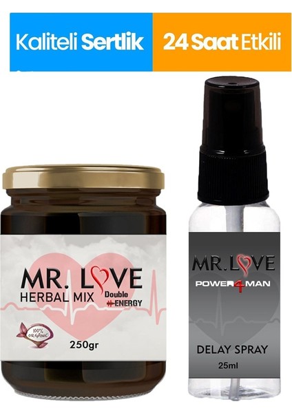 Mrlove Ginsengli 250 gr ve Spray