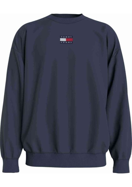 Erkek Indigo Sweatshirt ( Model Kodu : DM0DM10911 )