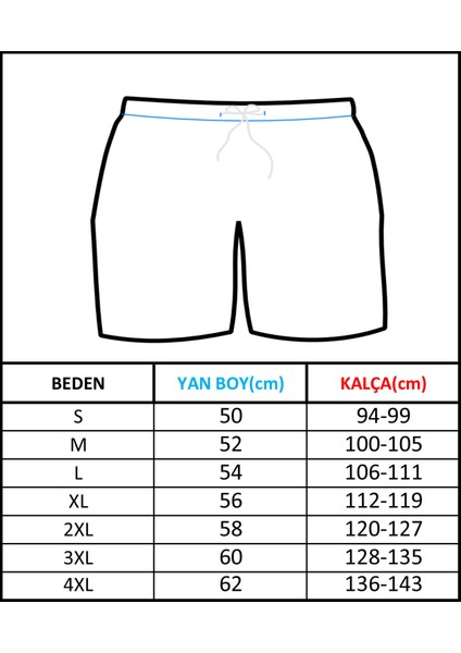 Aşırı Terleme Karşıtı Siyah Erkek Şort