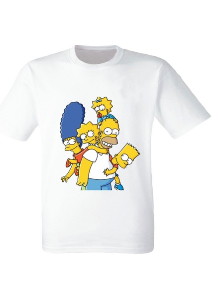 The Simpsons Baskılı Çocuk Tişört