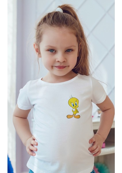 Baskılı Çocuk Tshirt