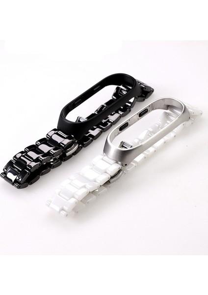 Xiaomi Mi Band 4 Için Klasik Model Seramik Metal Kayış-Kordon fiyatları