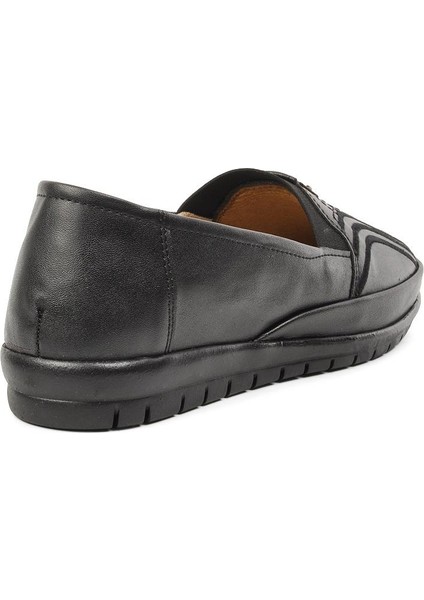 155 Siyah Içi Dışı Hakiki Deri Kadın Günlük Ayakkabı fırsatları