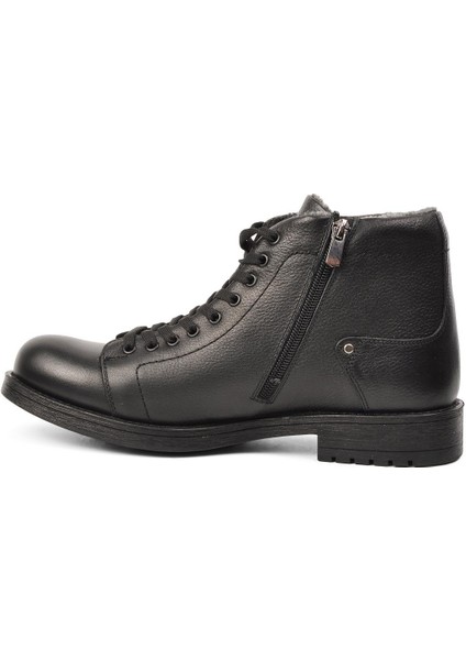 454 Siyah Içi Kürklü Hakiki Deri Erkek Bot fiyatları