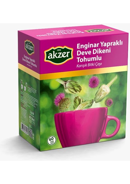 Enginarlı Deve Dikeni Tohum Çay 60’lı