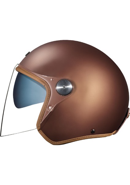 X.G20 Clubhouse Sv Mat Kahve Kask