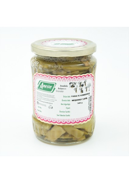 Fasulye Konserve 500 gr