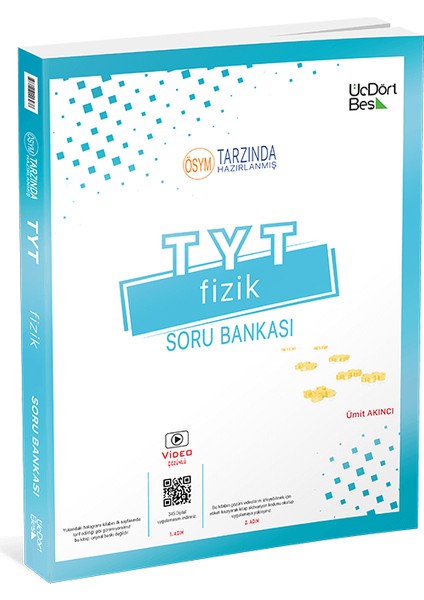TYT Fizik Soru Bankası Üçdörtbeş 345