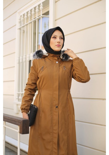 Taba Içi Kürklü ve Su Geçirmez Kadın Kışlık Mont & Kaban fiyatları