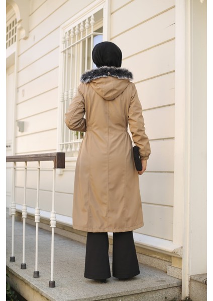 Haki Içi Kürklü ve Su Geçirmez Kadın Kışlık Mont & Kaban fırsatları