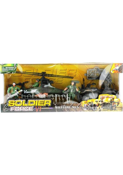 Soldier Force Askeri Savaş Oyun Seti - Atv Motor