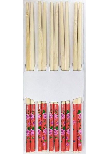 Chopstick Yemek Çubuğu Beşli Set No.5