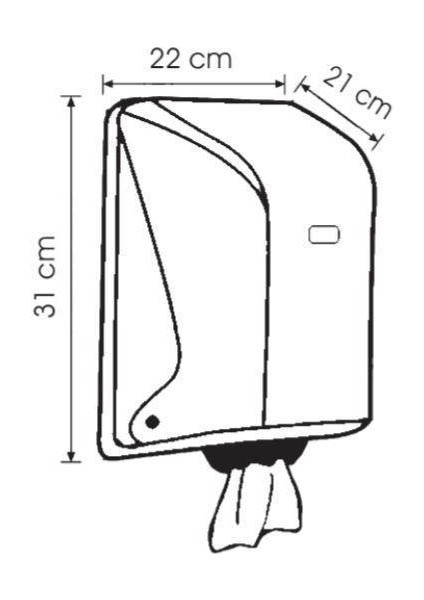 Vialli Og1 Içten Çekmeli Kağıt Havlu Dispenseri Beyaz fiyatları