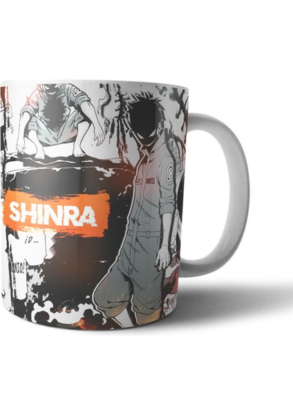 Fire Force Kupa Bardak Model 4